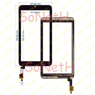 TOUCH SCREEN ALCATEL ONE TOUCH I216X PIXI 7 3G 7,0" NERO