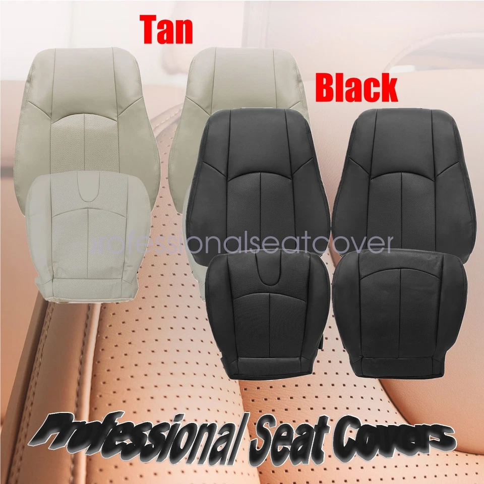 NEW For 2008-2013 Infiniti G37 Driver & Passenger Perforated Leather Seat Cover - Image 1 of 1