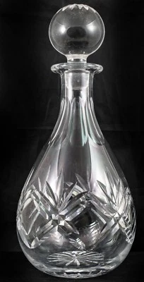 Beautiful Vintage Thomas Webb (Corbett) Cut Crystal Drinks Decanter - Image 1 of 2