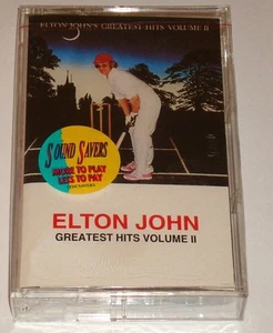 ELTON JOHN GREATEST HITS ORIGINAL CASSETTE VOLUME II 1992 - Picture 1 of 2