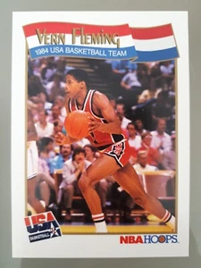 1991-92 NBA Hoops Vern Fleming #558 Team USA Basketball Lesen! - Bild 1 von 1