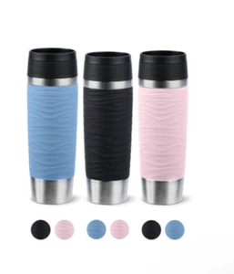 Tazza da viaggio Emsa Wave 0,5 L tazza isolante - Foto 1 di 11