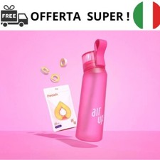 Borraccia Air Up Originale + 3 Pod OMAGGIO Gusto Pesca , 650ml Rosa Nuova