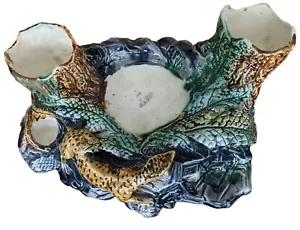 Decorative Ceramic Flower / Candle Vase with lizard - Picture 1 of 4