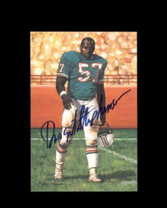 Dwight Stephenson PSA DNA Signed Goal Line Art Card GLAC Autograph - Picture 1 of 2