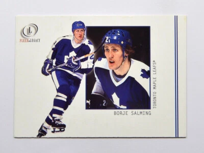 2001-02 Fleer Legacy #33 Borje Salming - Image 1 of 2