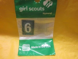 JUNIOR OR CADETTE GIRL SCOUTS NUMBER 6 or 9 - Picture 1 of 1