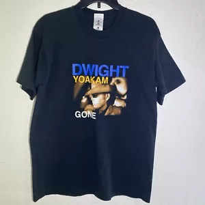 Vintage Fruit of the Loom Dwight Yoakam “Gone” Concert T-Shirt Made in USA - Picture 1 of 6