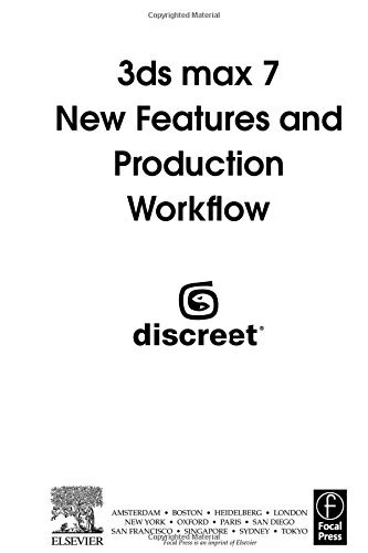 3ds max 7 New Features and Production Workflow By Discreet - Image 1 of 1