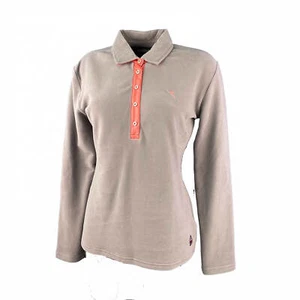 Chervo Golf Damen Fleece Polo lang Arm Anulare PRO THERM beige 423 neu - Picture 1 of 1