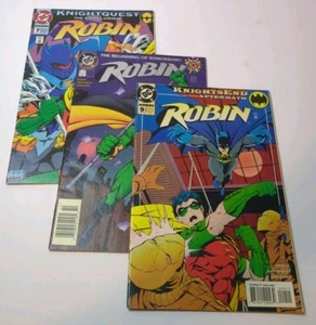 DC Comics Robin #7,9,0 1994 Knightquest Vintage Comic Book B&B - Picture 1 of 4