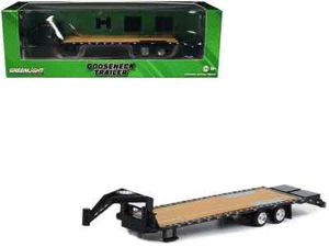Greenlight Gooseneck Trailer Black 1/64 Diecast Model GL30390 - Picture 1 of 4