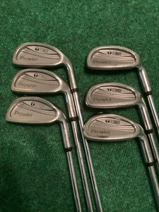 Technique Prowler Oversized Irons, 3-7, 9, 6 PCS, Mid Firm Steel Shafts, Mens RH - Picture 1 of 5