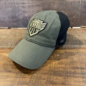 5.11 Tactical Hat Mens Green Black Strapback Adjustable - Picture 1 of 7
