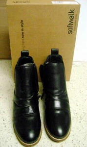 Softwalk Rockford schwarze Damen-Lederstiefeletten Größe 5 S2058-001 - Bild 1 von 5