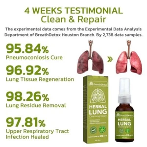 ✨Respira Detox Erbe Polmoni Spray Pulizia 30ml✨ - Foto 1 di 6
