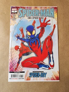 Spider-Man #7 Luciano Vecchio segunda impresión variante cubierta F casi nuevo+ Spider-Boy - Imagen 1 de 12