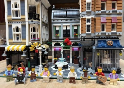 LEGO 10255 Montaje Cuadrado Modular 100% Completo, Sin Manuales, Sin Caja Foto 1 de 4