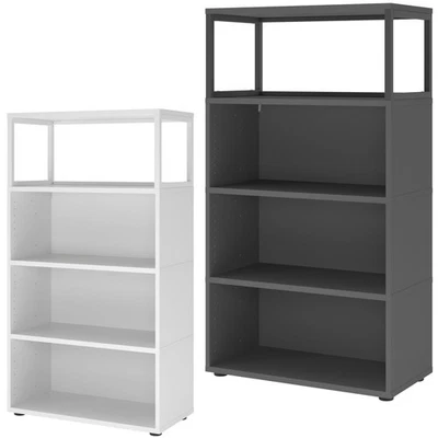 bümö flexi Regal Klick Schnellbau    Modulares Aktenregal   Holz 4 OH - Bild 1 von 4