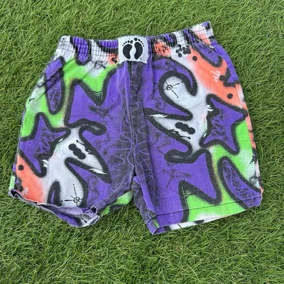 VTG Hang Ten 80s 90s Kids Toddler 3T Abstract Surf Beach Shorts - Image 1 of 4