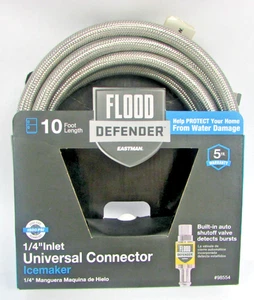 Eastman Flood Defender Universal Icemaker Connector Stainless Steel 98554 - Picture 1 of 2