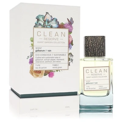 Clean Reserve Galbanum & Rain de Clean 3.4 Eau De Parfum Spray (Unisex) Foto 1 de 4