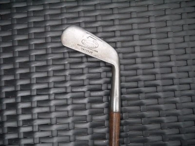 Antiguo eje de madera Stewart St Andrews Scotland Cleek Foto 1 de 4