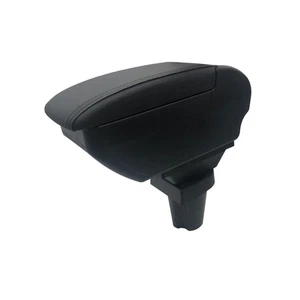 Honda CR-Z CRZ Double Layer Armrest Box Center Console Storage Black Stitching - Bild 1 von 7