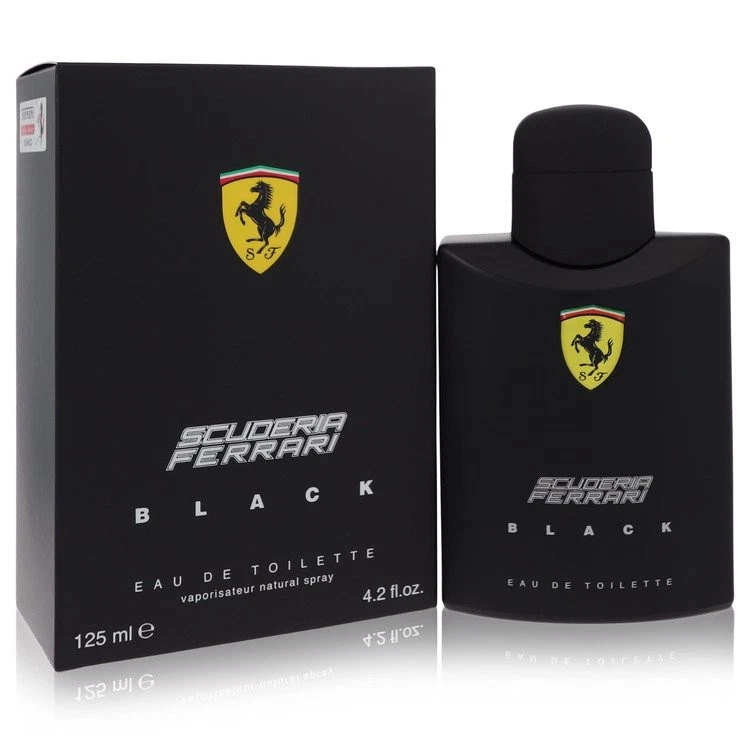 Ferrari Scuderia Black por Ferrari Eau De Toilette Spray 4,2 OZ para hombre Foto 1 de 1