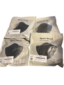 Outdoor Sport Masks With Exhalation Valves-Dust Mask with Filter—- NEW 4 Count - Picture 1 of 5