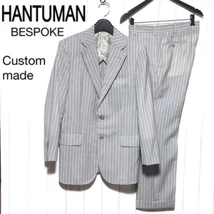 HUNTSMAN BESPOKE Light Grey Suit - Picture 1 of 8