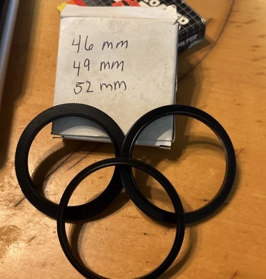 46mm, 49mm, 52 UV Rokunar Coated Filter VHS Camcorder Videotape Photo Accessory - Image 1 of 2