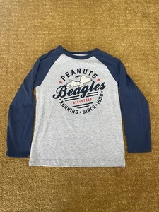 Kids Snoopy Peanuts All-Stars T-Shirt Size (7) - Picture 1 of 4