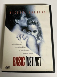Basic Instinct DVD, 1992 Widescreen Standard Michael Douglas  Sharon Stone - Picture 1 of 8