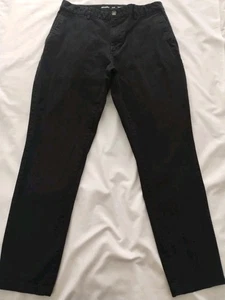 PANTALONES PREPPY HOMBRE ANTIGUOS AZUL MARINO ATLÉTICOS INCORPORADOS FLEX NEGRO SARGA CAQUI 32 x 31,5 - Imagen 1 de 13