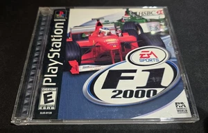 F1 2000 Racing EA SPORTS Sony Playstation 1 PS1 COMO NUEVO estado COMPLETO+tarjeta regular - Imagen 1 de 5