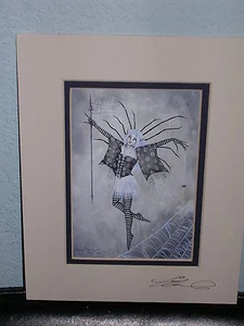 Amy Brown - Web Dancer - Matted Mini Print - SIGNED - Picture 1 of 1