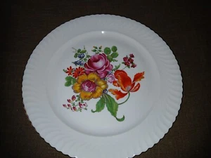 handbemalter Teller Kuchenplatte Tortenplatte Obstschale Kaiser Porzellan - Picture 1 of 3