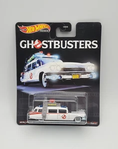 Hot Wheels Premium 1:64 Ghostbusters ECTO-1 Real Riders Vehicle 2020 Real Riders - Picture 1 of 3