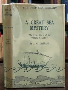 GREAT SEA MYSTERY: TRUE STORY OF THE "MARY CELESTE" - 1st 1930 - GHOST SHIP - Picture 1 of 11