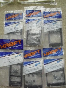 Lot of 6 New Kraft Systems RC Accessories Servo Trays Assorted NIP - Picture 1 of 1