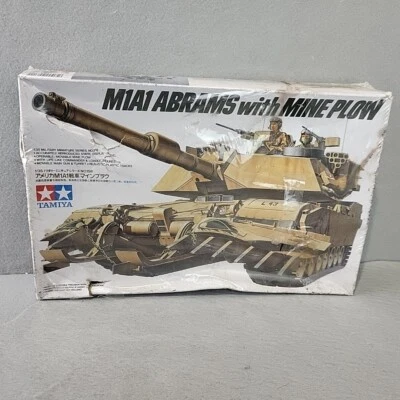 Tamiya 1/35 M1A1 Abrams Mine Pliw Tank *READ DESCRIPTION* Never Used - Image 1 of 4