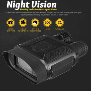 Binoculares digitales de visión nocturna de caza NV400B 7X31 2,0 LCD para militares - Imagen 1 de 9