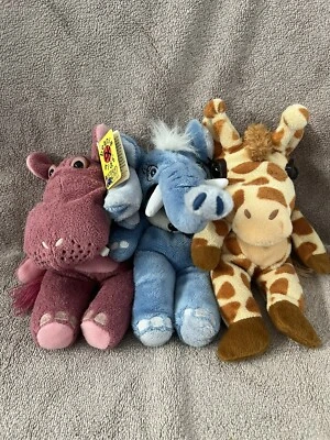 Beanie Kids Collectables Henrietta Hippo Naughton Jane Giraffe Animal Bears - image 1 of 4