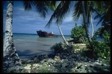 590004 Chuuk Lagoon World War II Shipwreck Papua New Guinea A4 Photo Print