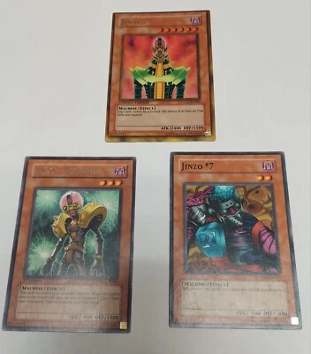 Yugi oh! TCG JINZO gold Series 2008! Include Jinzo Return And Jinzo #7 Cards. - Image 1 of 4
