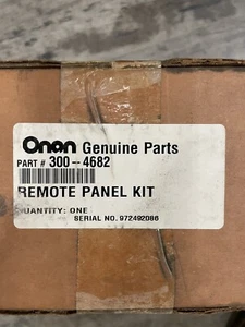 New Cummins Onan REM PNL KIT W/GAUGES 0300-4682 - Picture 1 of 4
