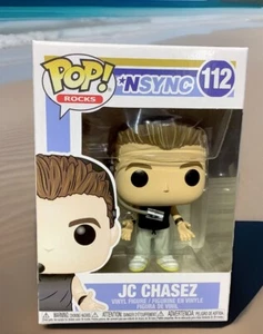 Funko Pop Rocks NSYNC JC Chasez Figura Vinilo Micrófono Boy Band Música Nº 112 - Imagen 1 de 10