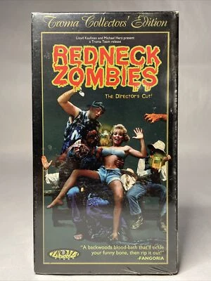 Sealed Redneck Zombies (VHS) RARE DIRECTOR'S CUT UNRATED TROMA HORROR GORE CULT - Image 1 of 4