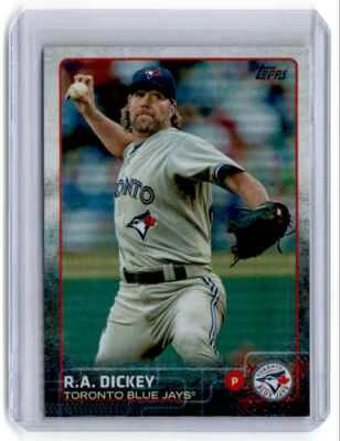 2015 Topps Rainbow Foil R.A. Dickey Toronto Blue Jays #316 - Image 1 of 2